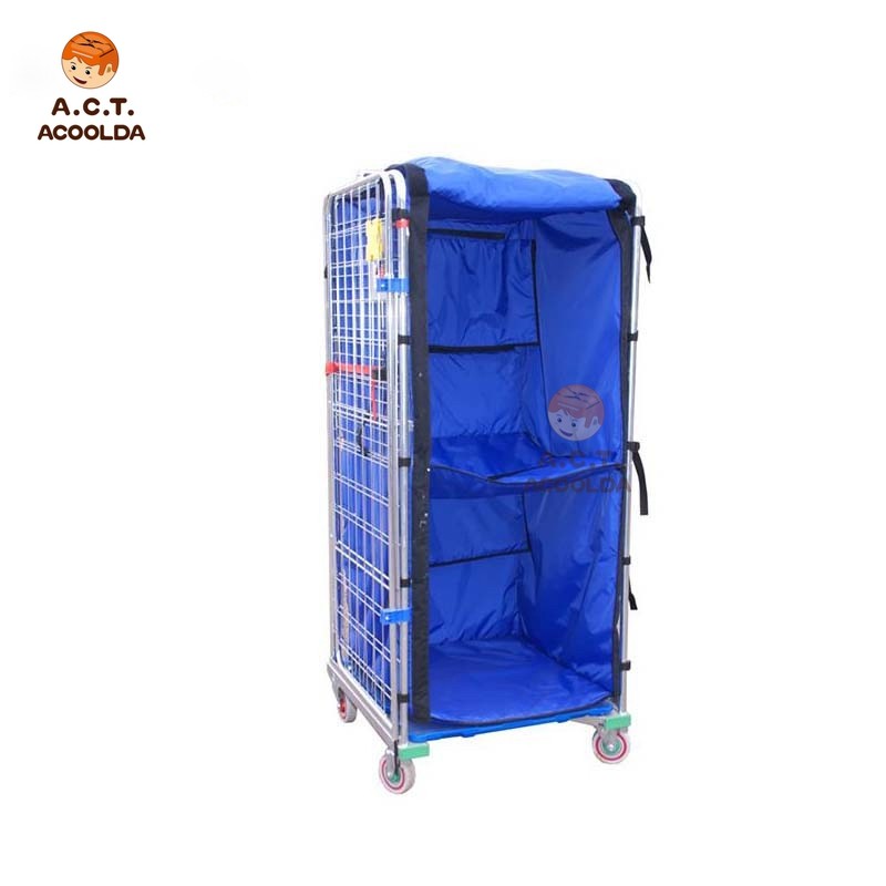 pallet insulated cover, insulated roll cage covers, insulated roll cage liner, frozen roll cage liner, thermal insulation cover, thermal roll cage liner, insulated roll cage cart, mobile thermal cart, cold chain trolley, supermarket insulated cart, w