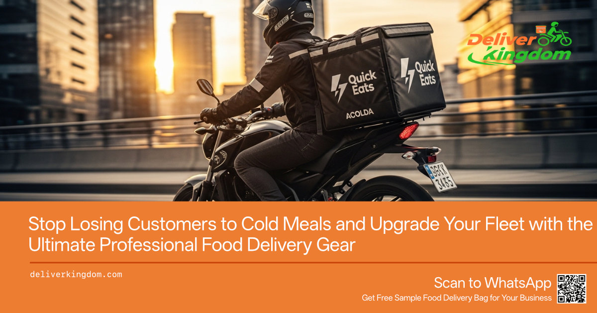 Прекратите терять клиентов из-за холодной еды и обновите свой автопарк с помощью лучшего профессионального оборудования для доставки еды.