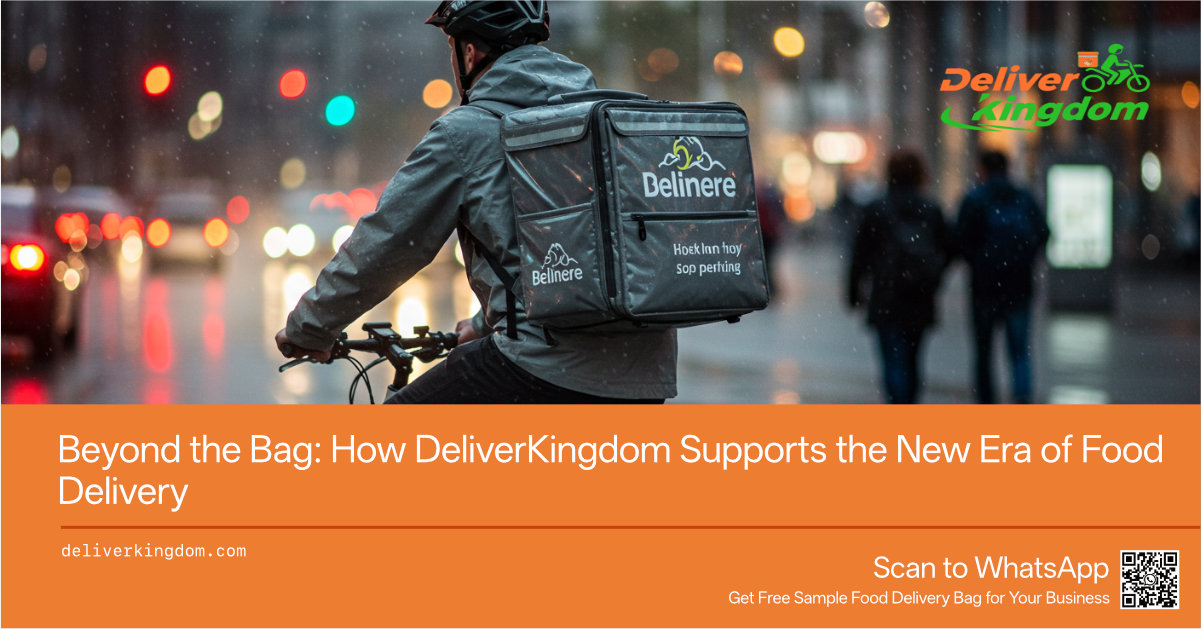 За пределами сумки: как DeliverKingdom поддерживает новую эру доставки еды