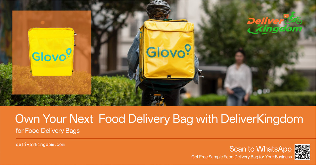 Как стать обладателем новой сумки для доставки еды Glovo с DeliverKingdom