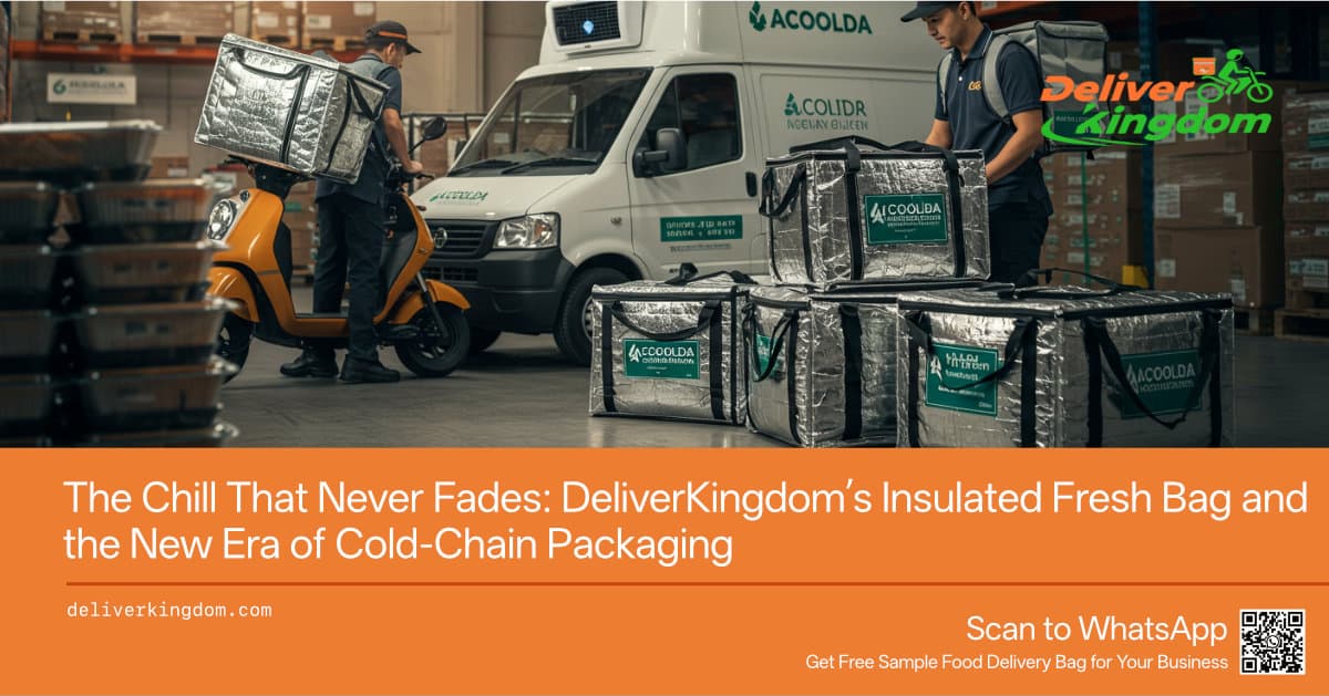 Холод, который никогда не утихает: термосумки DeliverKingdom Fresh Bag и новая эра упаковки для холодовой цепи