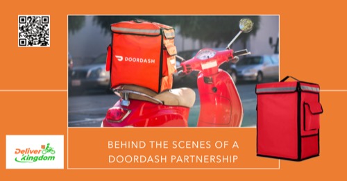 За кулисами партнерства DoorDash: выбор DeliverKingdom для пакетов для доставки еды