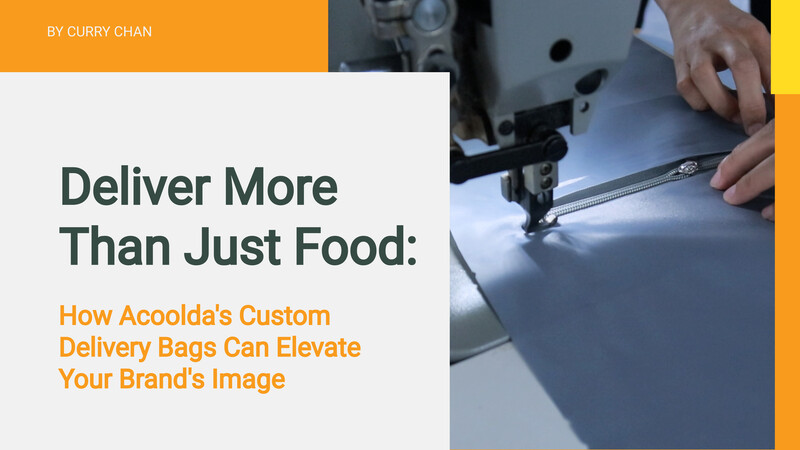 Доставьте больше, чем просто еду: как индивидуальные пакеты для доставки Acoolda могут улучшить имидж вашего бренда
