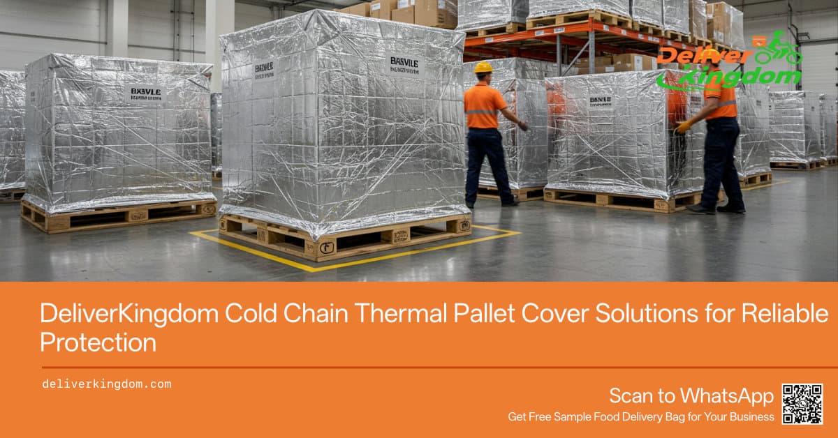 Термочехлы для паллет DeliverKingdom Cold Chain для надежной защиты
