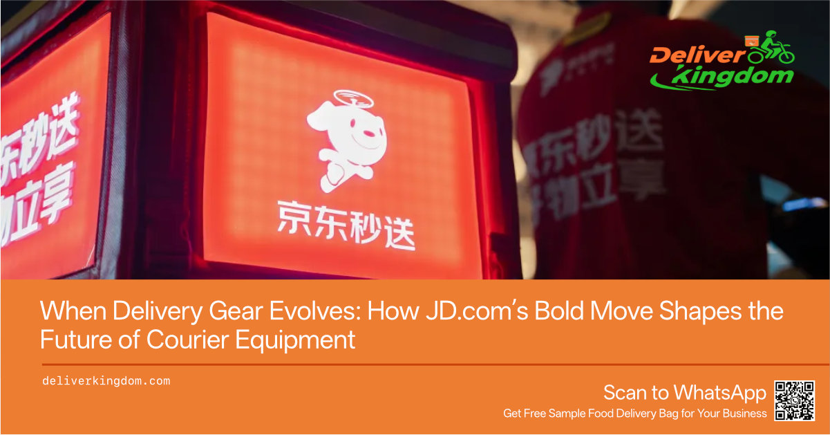 Когда меняется оборудование для доставки: как смелый шаг JD.com формирует будущее курьерского оборудования
