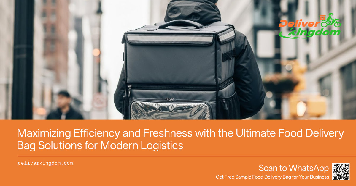 Максимальная эффективность и свежесть благодаря идеальным решениям для доставки продуктов питания в современной логистике.